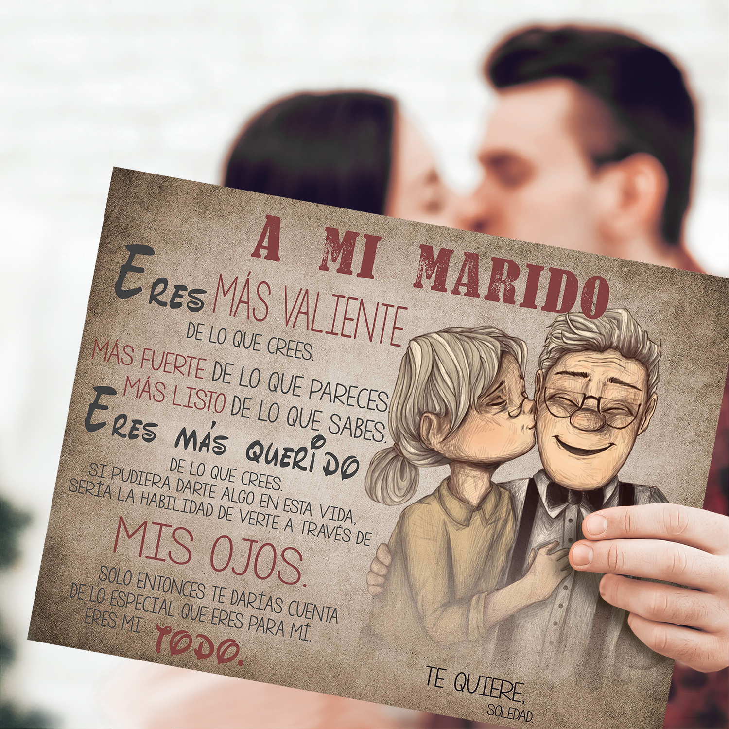 Regalo romántico personalizado