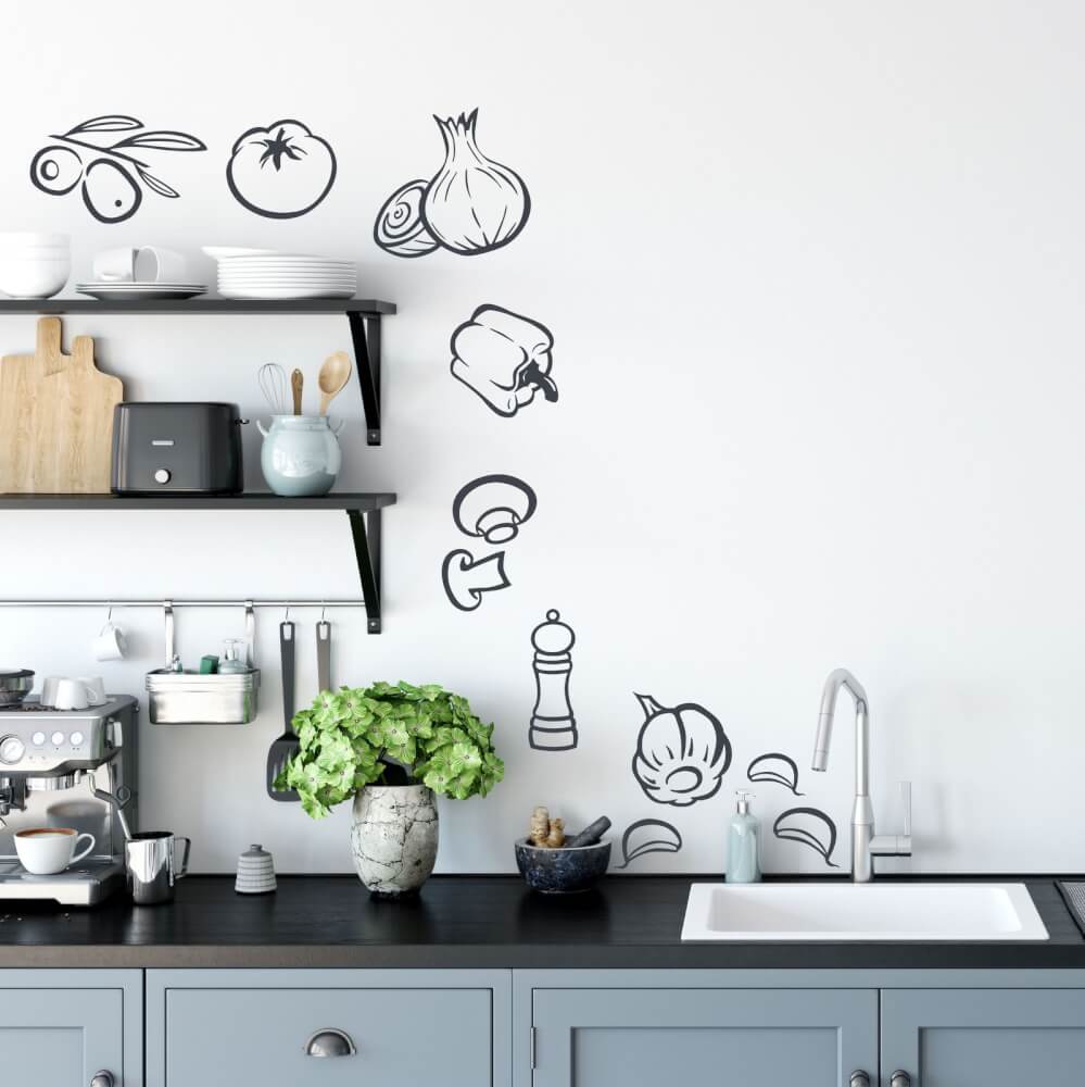 Pegatina de cocina con estilo, decora tu hogar.