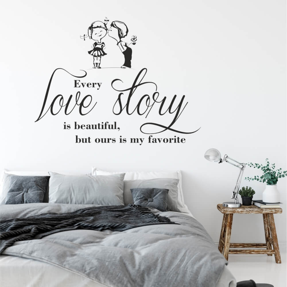 Vinilo para la pared - Love story